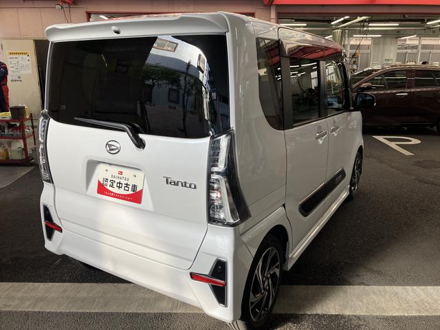 タントカスタムＲＳスタイルセレクション保証　新車保証・まごころ保証　１年間・走行距離無制限付き（東京都）の中古車