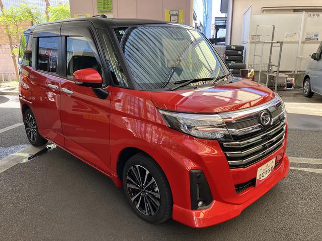 トールカスタムＧ　ターボ保証　新車保証・まごころ保証　１年間・走行距離無制限付き（東京都）の中古車