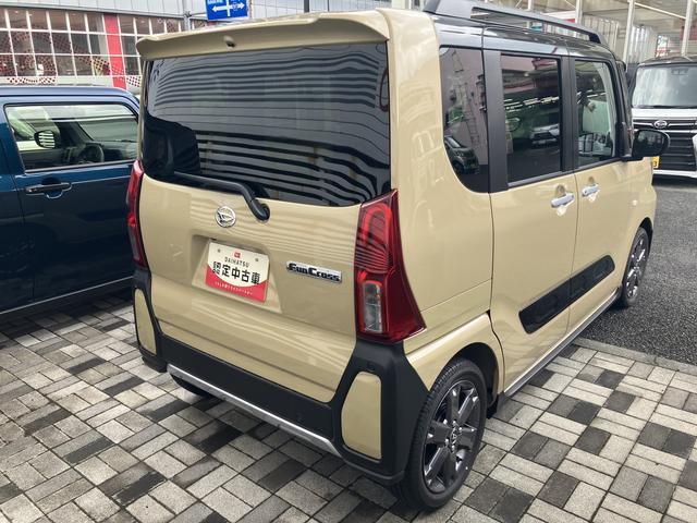 タントファンクロスターボ保証 新車保証・まごころ保証 1年間・走行距離無制限付き(東京都)の中古車