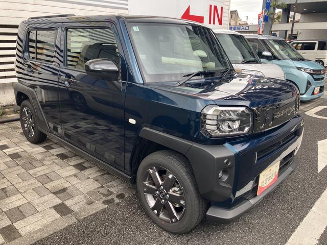 タフトＧターボ　ダーククロムベンチャー保証　新車保証・まごころ保証　１年間・走行距離無制限付き（東京都）の中古車