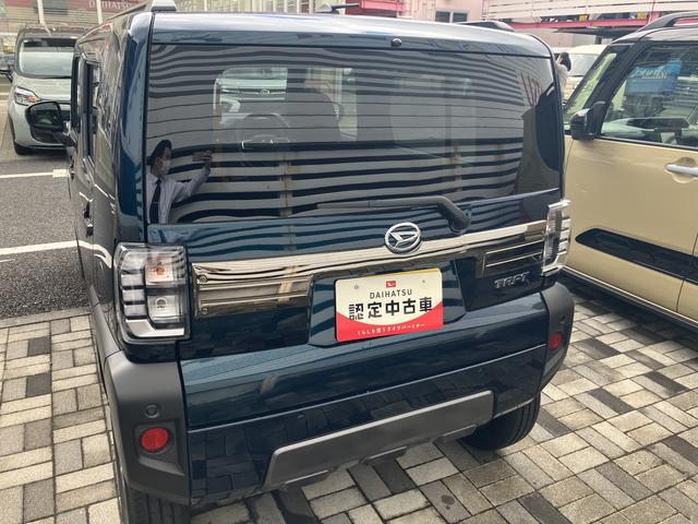 タフトＧターボ　ダーククロムベンチャー保証　新車保証・まごころ保証　１年間・走行距離無制限付き（東京都）の中古車