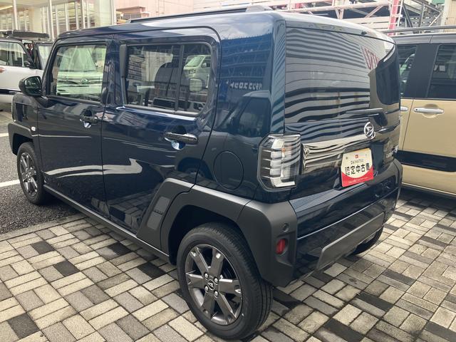 タフトＧターボ　ダーククロムベンチャー保証　新車保証・まごころ保証　１年間・走行距離無制限付き（東京都）の中古車