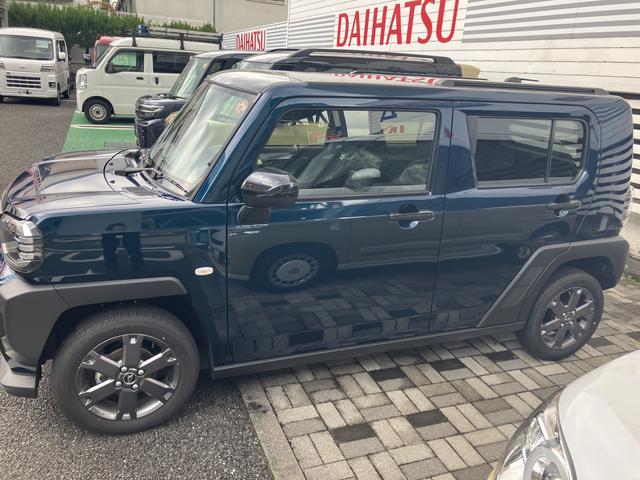 タフトＧターボ　ダーククロムベンチャー保証　新車保証・まごころ保証　１年間・走行距離無制限付き（東京都）の中古車