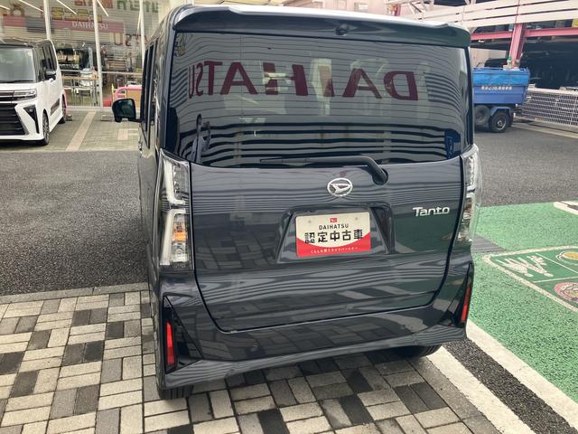 タントカスタムＲＳリミテッド保証　新車保証・まごころ保証　１年間・走行距離無制限付き（東京都）の中古車