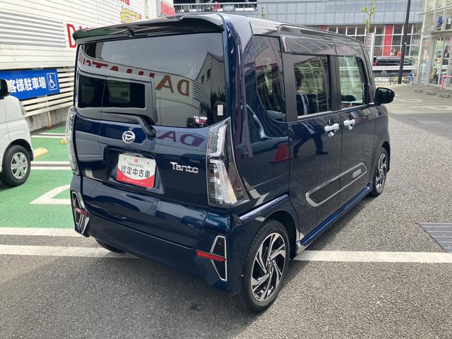 タントカスタムＲＳスタイルセレクション保証　新車保証・まごころ保証　１年間・走行距離無制限付き（東京都）の中古車