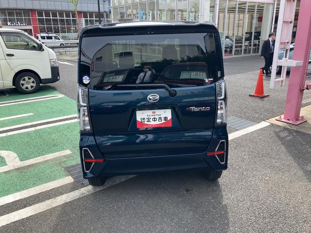 タントカスタムＲＳスタイルセレクション保証　新車保証・まごころ保証　１年間・走行距離無制限付き（東京都）の中古車