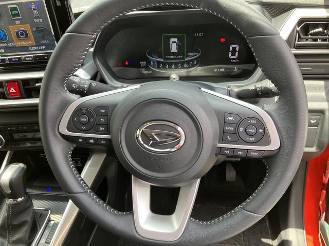 ロッキープレミアム 4WD・大画面ナビ・前後ドラレコ・ETC・BSM保証 まごころ保証 1年間・走行距離無制限付き・4WD・9インチナビ・前後ドラレコ・パノラマカメラ・ETC車載器・前席シートヒーター・LEDヘッドライト・フォグランプ・クルーズコントロール・BSM(東京都)の中古車