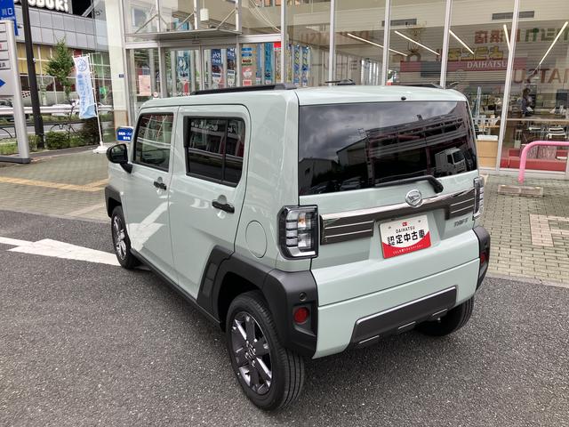 タフトGターボ ダーククロムベンチャー CDオーディオ保証 新車保証・まごころ保証 1年間・走行距離無制限付き・アダプティブクルーズコントロール・CDステレオ装着・LEDヘッドライト装備・LEDフォグ装備・シートヒーター装備・ナビ対応バックカメラ(東京都)の中古車