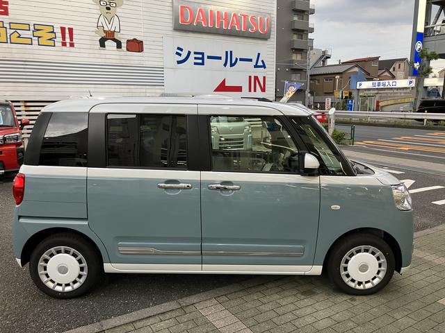 ムーヴキャンバスストライプスＧ　７インチ純正ナビゲーション搭載！！保証　新車保証・まごころ保証　１年間・走行距離無制限付き・７インチナビ・バックカメラ・ドラレコ・ＥＴＣ装備・ＬＥＤヘッドライト装備（東京都）の中古車