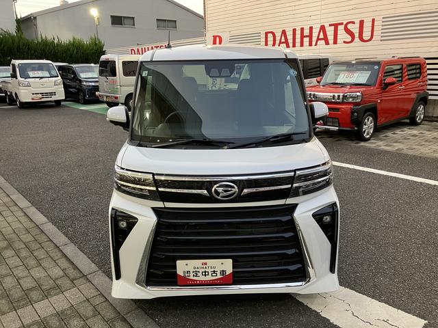 タントカスタムＲＳリミテッド保証　新車保証・まごころ保証　１年間・走行距離無制限付き・７インチナビ・パノラマカメラ・ドラレコ・ＥＴＣ装備・ＬＥＤヘッドライト装備（東京都）の中古車
