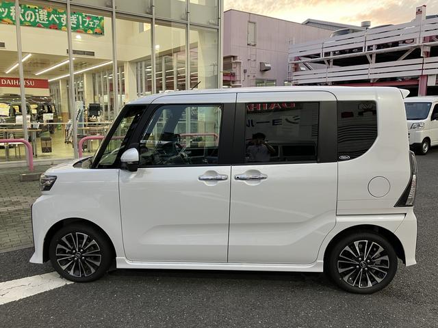 タントカスタムＲＳリミテッド保証　新車保証・まごころ保証　１年間・走行距離無制限付き・７インチナビ・パノラマカメラ・ドラレコ・ＥＴＣ装備・ＬＥＤヘッドライト装備（東京都）の中古車