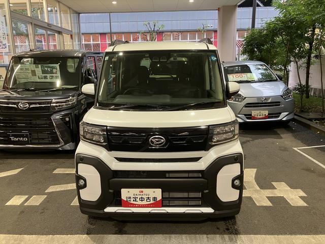 タントファンクロスターボ　ナビ・ドラレコ・ＥＴＣ・バックカメラ付保証　新車保証・まごころ保証　１年間・走行距離無制限付き・７インチナビ・バックカメラ・ドラレコ・ＥＴＣ装備・ＬＥＤヘッドライト装備（東京都）の中古車