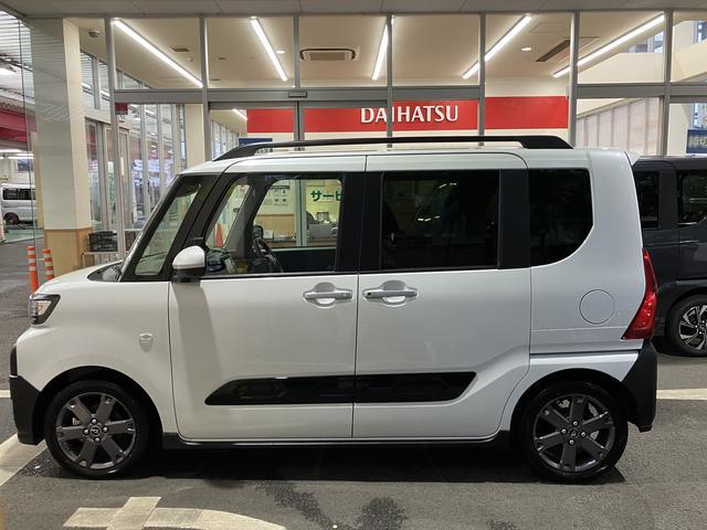 タントファンクロスターボ　ナビ・ドラレコ・ＥＴＣ・バックカメラ付保証　新車保証・まごころ保証　１年間・走行距離無制限付き・７インチナビ・バックカメラ・ドラレコ・ＥＴＣ装備・ＬＥＤヘッドライト装備（東京都）の中古車