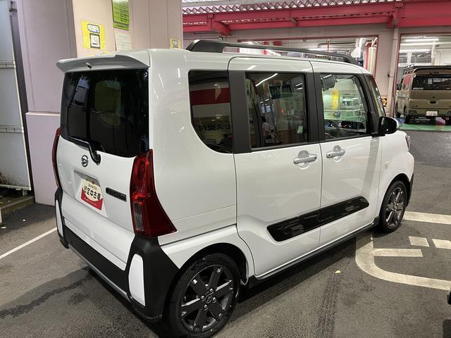 タントファンクロスターボ　ナビ・ドラレコ・ＥＴＣ・バックカメラ付保証　新車保証・まごころ保証　１年間・走行距離無制限付き・７インチナビ・バックカメラ・ドラレコ・ＥＴＣ装備・ＬＥＤヘッドライト装備（東京都）の中古車