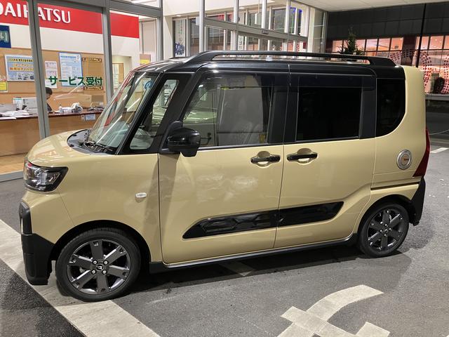 タントファンクロスターボ　９インチＤＡ・革調シートカバー保証　新車保証・まごころ保証　１年間・走行距離無制限付き・９インチディスプレイオーディオ装備・パノラマカメラ装備・ドラレコ・ＥＴＣ装備（東京都）の中古車