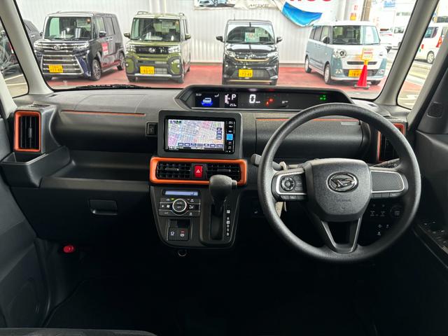 タントファンクロス　ナビ　バックカメラ　シートヒーター一年保証・距離無制限　走行２５３キロ　７インチ純正エントリーナビ　ブルートゥース　バックカメラ　クリアランスソナー　オートライト　ＬＥＤヘッドライト　シートヒーター（埼玉県）の中古車