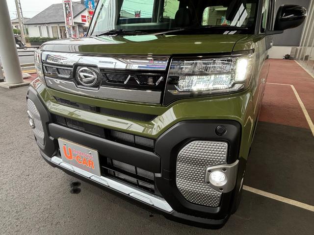 タントファンクロス　ナビ　バックカメラ　シートヒーター一年保証・距離無制限　走行２５３キロ　７インチ純正エントリーナビ　ブルートゥース　バックカメラ　クリアランスソナー　オートライト　ＬＥＤヘッドライト　シートヒーター（埼玉県）の中古車