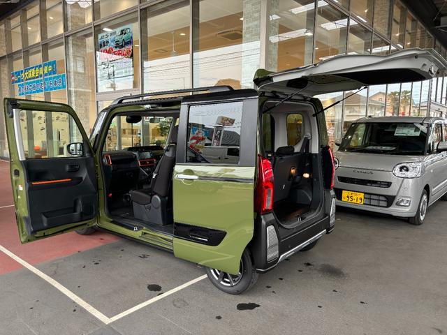 タントファンクロス　ナビ　バックカメラ　シートヒーター一年保証・距離無制限　走行２５３キロ　７インチ純正エントリーナビ　ブルートゥース　バックカメラ　クリアランスソナー　オートライト　ＬＥＤヘッドライト　シートヒーター（埼玉県）の中古車