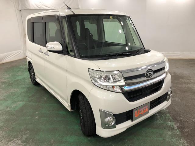 タントカスタムＲＳ　走行距離４７４６９キロ／純正ワンセグナビ１年保証距離無制限　走行距離４７４６９キロ　純正ワンセグナビ　バックカメラ　ブルートゥース　純正カーペットマット　ワイドバイザー　ＬＥＤヘッドランプ　アイドリングストップ　両側電動スライドドア（埼玉県）の中古車