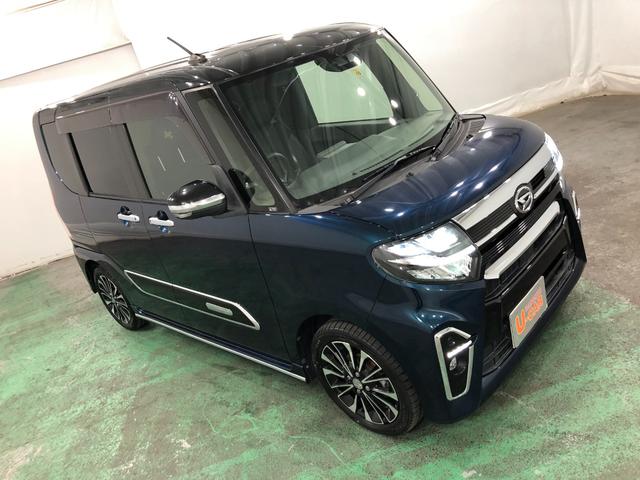 タントカスタムＲＳ　ターボ車／ナビ／ＥＴＣ１年保証距離無制限　車検整備付　社外フルセグナビ　ブルートゥース　純正カーペットマット　ＥＴＣ　サイドエアバッグ　ＬＥＤヘッドランプ　アイドリングストップ　両側電動スライドドア（埼玉県）の中古車