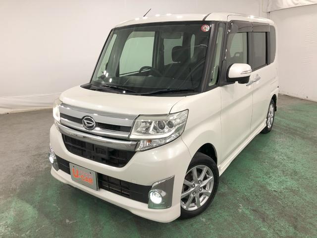 タントカスタムＸ　ＳＡ　走行距離６２９９１キロ／純正フルセグナビ１年保証距離無制限　走行距離６２９９１キロ　純正フルセグナビ　バックカメラ　ブルートゥース　純正フロアマット　ワイドバイザー　ＥＴＣ　ＬＥＤヘッドランプ　アイドリングストップ　片側電動スライドドア（埼玉県）の中古車