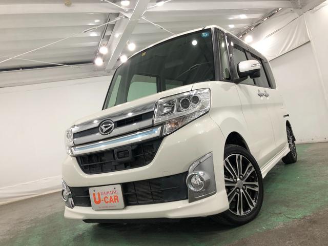 タントカスタムＲＳ　ＳＡ　車検整備付／走行距離２３５３８キロ／ナビ１年保証距離無制限　車検整備付　走行距離２３５３８キロ　純正フルセグナビ　ブルートゥース　バックカメラ　純正マット　ワイドバイザー　ＬＥＤヘッドランプ　アイドリングストップ　両側電動スライドドア（埼玉県）の中古車