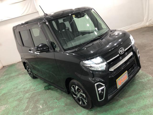 タントカスタムＸ　雹害／車検整備付／走行距離４２５９３キロ／ナビ１年保証距離無制限　車検整備付　走行距離４２５９３キロ　純正フルセグナビ　バックカメラ　ブルートゥース　ドラレコ　純正マット　ＥＴＣ　サイドエアバッグ　ＬＥＤヘッドランプ　アイドリングストップ（埼玉県）の中古車