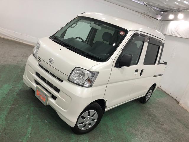 ハイゼットカーゴデッキバンＧリミテッド　４ＷＤ／ＭＴ車／走行１８４６６キロ１年保証距離無制限　走行距離１８４６６キロ　４ＷＤ　ＭＴ車　ＦＭＡＭラジオ　純正フロアマット　ワイドバイザー　マニュアルエアコン（埼玉県）の中古車