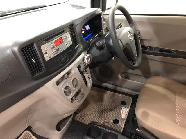 ミライースＸ　２ＤＩＮチューナー１年保証距離無制限　走行距離７７３５８キロ　純正カーペットマット　アイドリングストップ　ドリンクホルダー　キーレス　スペアキー　レベライザー　電動格納ミラー　メンテナンスノート（埼玉県）の中古車