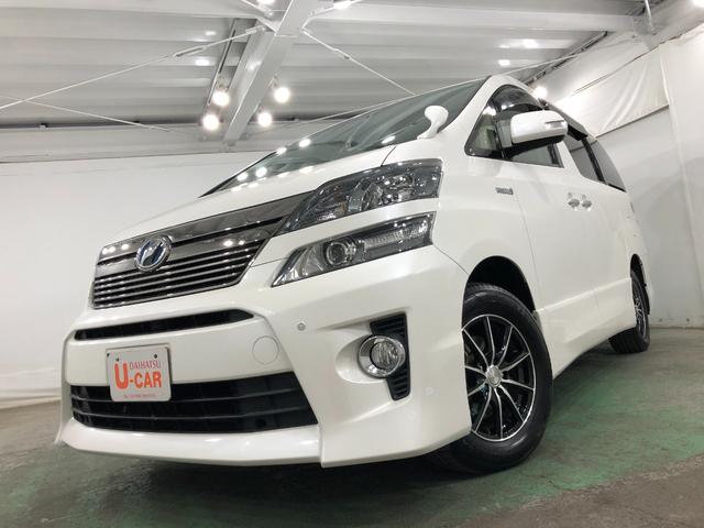 ヴェルファイアハイブリッドＺＲ　車検整備付／走行距離３６２９５キロ／ナビ／後席モニター車検整備付　フルセグナビ　バックカメラ　ドラレコ　後席モニター　純正マット　サイドエアバッグ　オートライト　ＨＩＤヘッドランプ　両側電動スライドドア　１年保証距離無制限　走行距離３６２９５キロ（東京都）の中古車
