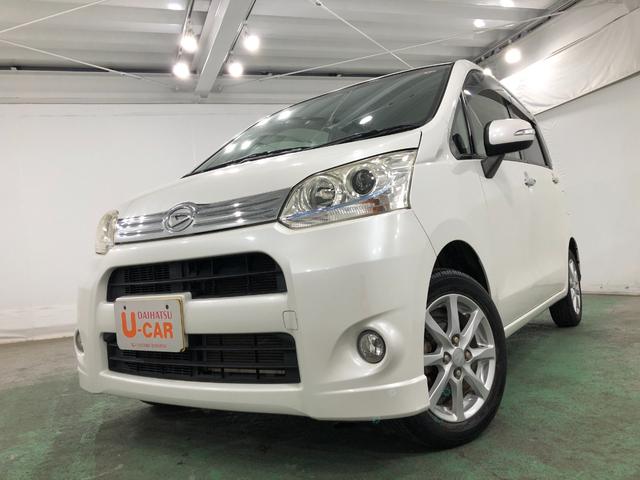 ムーヴカスタム　Ｘ　車検整備付／走行距離２６５２６キロ／ナビ１年保証距離無制限　走行距離２６５２６キロ　車検整備付　フルセグナビ　ブルートゥース　ＤＶＤ再生　純正カーペットマット　助手席エアバッグ　ＨＩＤヘッドランプ　アイドリングストップ　電動格納式ドアミラー（埼玉県）の中古車