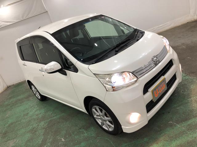 ムーヴカスタム　Ｘ　車検整備付／走行距離２６５２６キロ／ナビ１年保証距離無制限　走行距離２６５２６キロ　車検整備付　フルセグナビ　ブルートゥース　ＤＶＤ再生　純正カーペットマット　助手席エアバッグ　ＨＩＤヘッドランプ　アイドリングストップ　電動格納式ドアミラー（埼玉県）の中古車