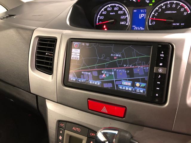 ムーヴカスタム　Ｘ　車検整備付／走行距離２６５２６キロ／ナビ１年保証距離無制限　走行距離２６５２６キロ　車検整備付　フルセグナビ　ブルートゥース　ＤＶＤ再生　純正カーペットマット　助手席エアバッグ　ＨＩＤヘッドランプ　アイドリングストップ　電動格納式ドアミラー（埼玉県）の中古車