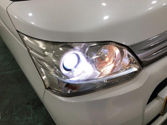 ムーヴカスタム　Ｘ　車検整備付／走行距離２６５２６キロ／ナビ１年保証距離無制限　走行距離２６５２６キロ　車検整備付　フルセグナビ　ブルートゥース　ＤＶＤ再生　純正カーペットマット　助手席エアバッグ　ＨＩＤヘッドランプ　アイドリングストップ　電動格納式ドアミラー（埼玉県）の中古車