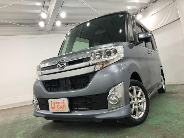 タントカスタムＸ　走行距離６９３２０キロ／純正ナビ／バックカメラ１年保証距離無制限　走行距離６９３２０キロ　純正フルセグナビ　バックカメラ　ブルートゥース　純正マット　助手席エアバッグ　ＬＥＤヘッドランプ　アイドリングストップ　片側電動スライドドア　キーフリー（埼玉県）の中古車