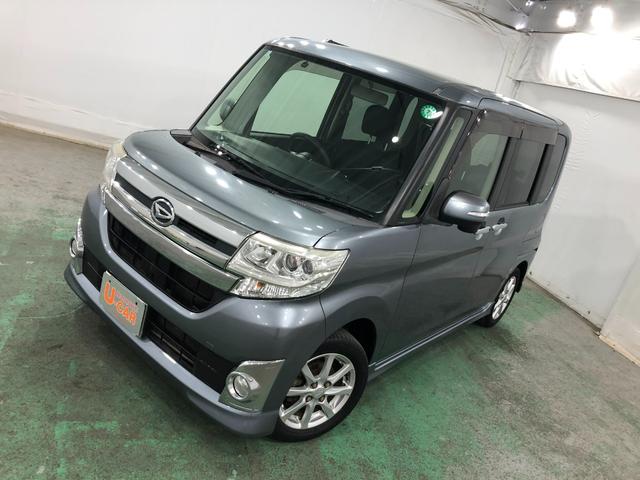 タントカスタムＸ　走行距離６９３２０キロ／純正ナビ／バックカメラ１年保証距離無制限　走行距離６９３２０キロ　純正フルセグナビ　バックカメラ　ブルートゥース　純正マット　助手席エアバッグ　ＬＥＤヘッドランプ　アイドリングストップ　片側電動スライドドア　キーフリー（埼玉県）の中古車