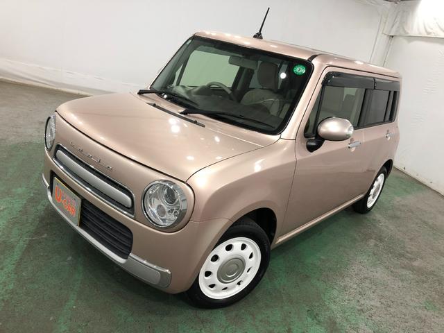 アルトラパンＸ　雹害／走行距離４９９３１キロ／ワンセグナビ／純正マット１年保証距離無制限　走行距離４９９３１キロ　ワンセグナビ　バックカメラ　純正カーペットマット　助手席エアバッグ　オートライト　アイドリングストップ　キーフリー　電動格納式ドアミラー（埼玉県）の中古車