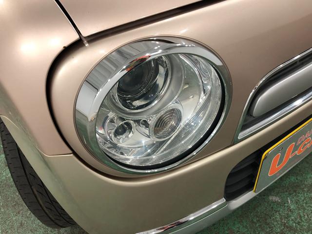 アルトラパンＸ　雹害／走行距離４９９３１キロ／ワンセグナビ／純正マット１年保証距離無制限　走行距離４９９３１キロ　ワンセグナビ　バックカメラ　純正カーペットマット　助手席エアバッグ　オートライト　アイドリングストップ　キーフリー　電動格納式ドアミラー（埼玉県）の中古車