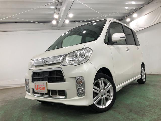 タントエグゼカスタムＲＳ　雹害／走行距離７３５６６キロ／ワンセグナビ１年保証距離無制限　走行距離７３５６６キロ　ワンセグナビ　純正マット　助手席エアバッグ　ＨＩＤヘッドランプ　アイドリングストップ　オートエアコン（埼玉県）の中古車