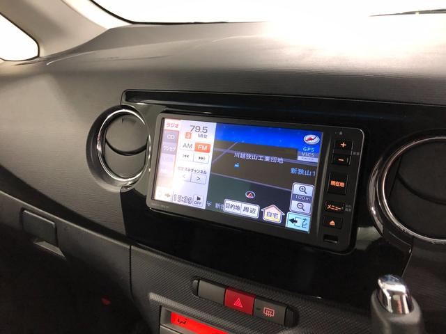 タントエグゼカスタムＲＳ　雹害／走行距離７３５６６キロ／ワンセグナビ１年保証距離無制限　走行距離７３５６６キロ　ワンセグナビ　純正マット　助手席エアバッグ　ＨＩＤヘッドランプ　アイドリングストップ　オートエアコン（埼玉県）の中古車
