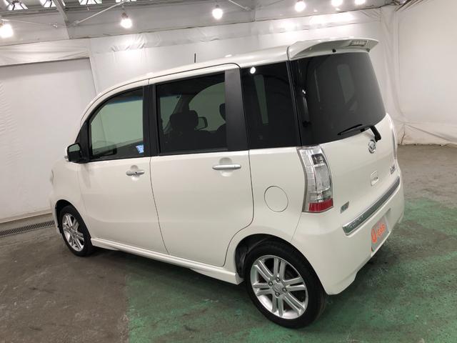 タントエグゼカスタムＲＳ　雹害／走行距離７３５６６キロ／ワンセグナビ１年保証距離無制限　走行距離７３５６６キロ　ワンセグナビ　純正マット　助手席エアバッグ　ＨＩＤヘッドランプ　アイドリングストップ　オートエアコン（埼玉県）の中古車