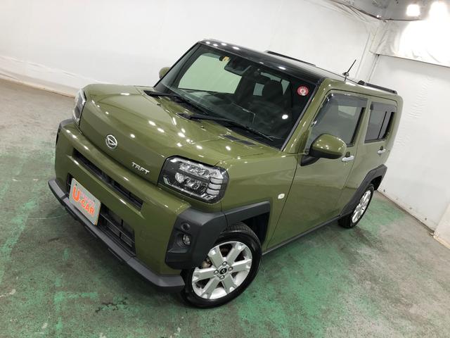 タフトＧ　車検整備付　純正９インチナビ　バックカメラ　ドラレコ純正９型フルセグナビ　ブルートゥース　ＵＳＢ　バックカメラ　ＤＶＤ再生　ドラレコ　サイドエアバッグ　クリアランスソナー　ＬＥＤヘッドランプ　車検整備付　１年保証・走行距離無制限　走行距離４５５５５キロ（東京都）の中古車