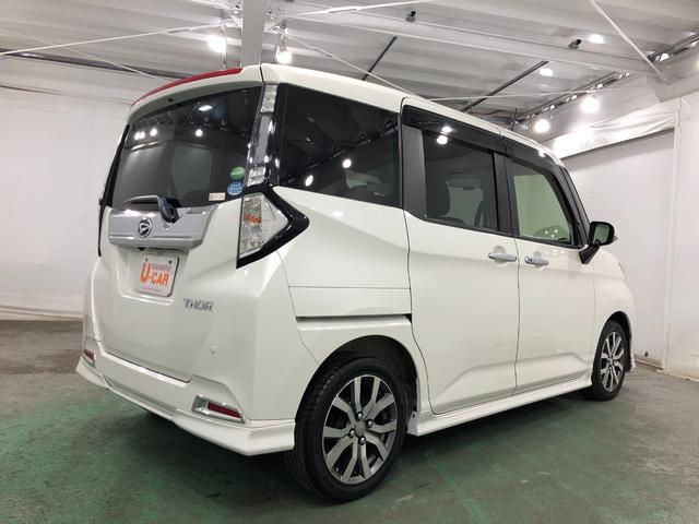 トールカスタムＧ　ターボ　ＳＡII　車検整備付／ナビ／ドラレコ１年保証距離無制限　走行距離７２４３８キロ　純正カーペットマット　ナビ　ＴＶ　バックカメラ　ＤＶＤ再生　ドライブレコーダー　ＬＥＤオートライト　アイドリングストップ　両側電動スライドドア（埼玉県）の中古車