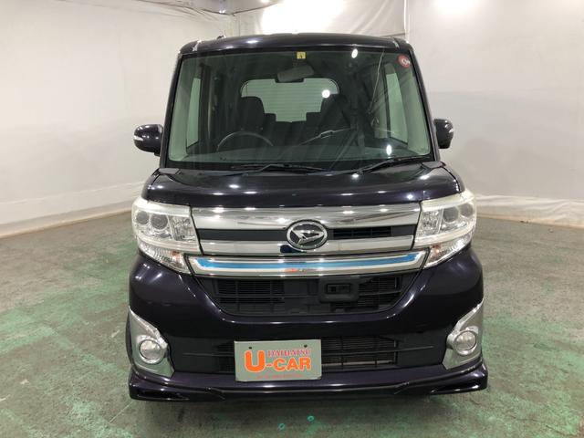 タントカスタムＸ　ＳＡ　車検整備付／走行５２０７１キロ／ナビ１年保証距離無制限　走行５２０７１キロ　オートライト　ＬＥＤヘッドランプ　アイドリングストップ　ベンチシート　ナビ　助手席エアバック　純正マット　片側電動スライドドア　取扱説明書（埼玉県）の中古車