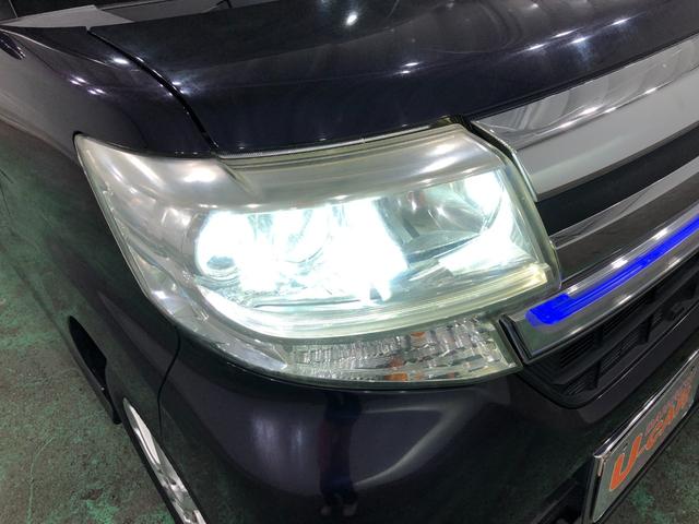 タントカスタムＸ　ＳＡ　車検整備付／走行５２０７１キロ／ナビ１年保証距離無制限　走行５２０７１キロ　オートライト　ＬＥＤヘッドランプ　アイドリングストップ　ベンチシート　ナビ　助手席エアバック　純正マット　片側電動スライドドア　取扱説明書（埼玉県）の中古車