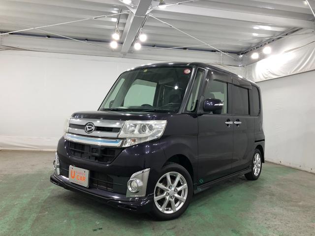 タントカスタムＸ　ＳＡ　車検整備付／走行５２０７１キロ／ナビ１年保証距離無制限　走行５２０７１キロ　オートライト　ＬＥＤヘッドランプ　アイドリングストップ　ベンチシート　ナビ　助手席エアバック　純正マット　片側電動スライドドア　取扱説明書（埼玉県）の中古車