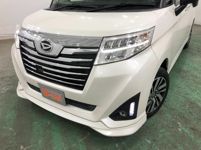 トールカスタムＧ　ＳＡII　雹害／タバコ臭／走行距離５４８０８キロ１年保証距離無制限　走行距離５４８０８キロ　車検整備付　フルセグナビ　バックカメラ　ブルートゥース　ドラレコ　純正マット　ＬＥＤヘッドランプ　アイドリングストップ　両側電動スライドドア　キーフリー（東京都）の中古車