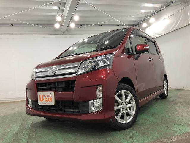 ムーヴカスタム　Ｘ　ＳＡ　車検整備付／走行距離５３１８４キロ／ナビ１年保証距離無制限　走行距離５３１８４キロ　車検整備付　純正マット　オートライト　ＬＥＤヘッドランプ　アイドリングストップ　プッシュボタンスタート　電動格納式ドアミラー　キーフリー（埼玉県）の中古車