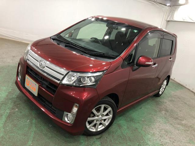 ムーヴカスタム　Ｘ　ＳＡ　車検整備付／走行距離５３１８４キロ／ナビ１年保証距離無制限　走行距離５３１８４キロ　車検整備付　純正マット　オートライト　ＬＥＤヘッドランプ　アイドリングストップ　プッシュボタンスタート　電動格納式ドアミラー　キーフリー（埼玉県）の中古車