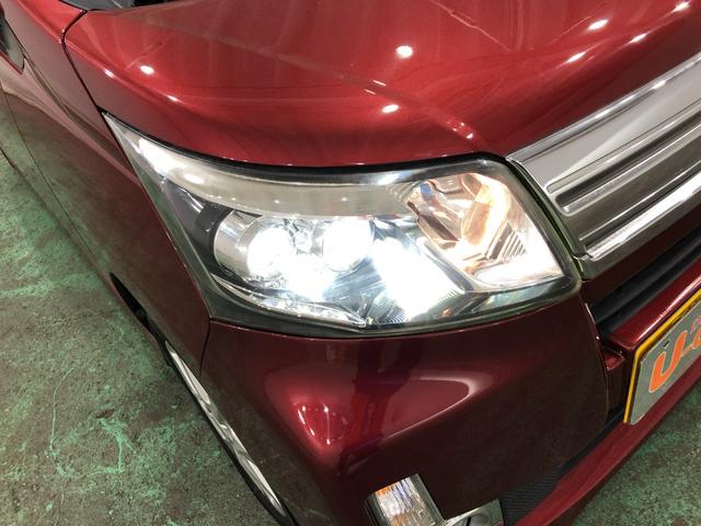 ムーヴカスタム　Ｘ　ＳＡ　車検整備付／走行距離５３１８４キロ／ナビ１年保証距離無制限　走行距離５３１８４キロ　車検整備付　純正マット　オートライト　ＬＥＤヘッドランプ　アイドリングストップ　プッシュボタンスタート　電動格納式ドアミラー　キーフリー（埼玉県）の中古車